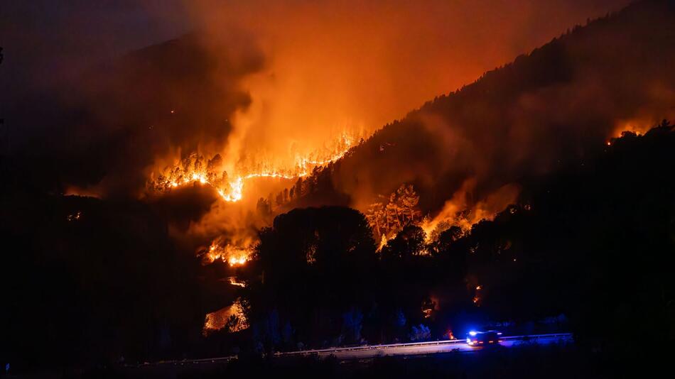 Waldbrände in Spanien
