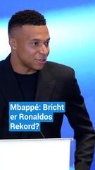 Bricht Mbappé Ronaldos Rekord?