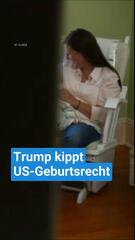 Trump kippt US-Geburtsrecht