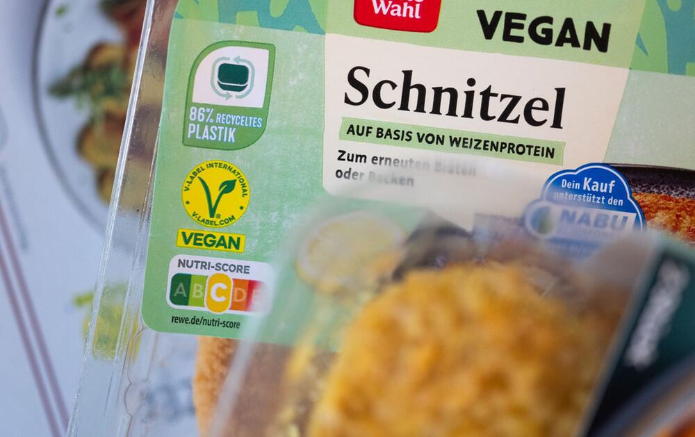 Veggie-Produkte - Veganes Schnitzel
