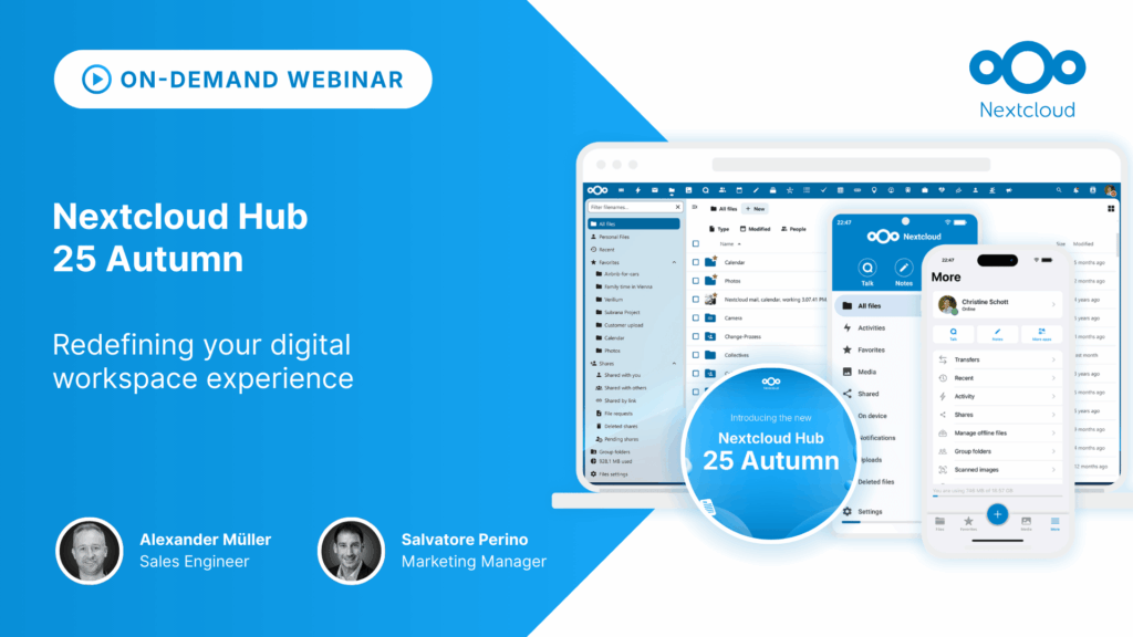 Nextcloud Hub 25 Autumn