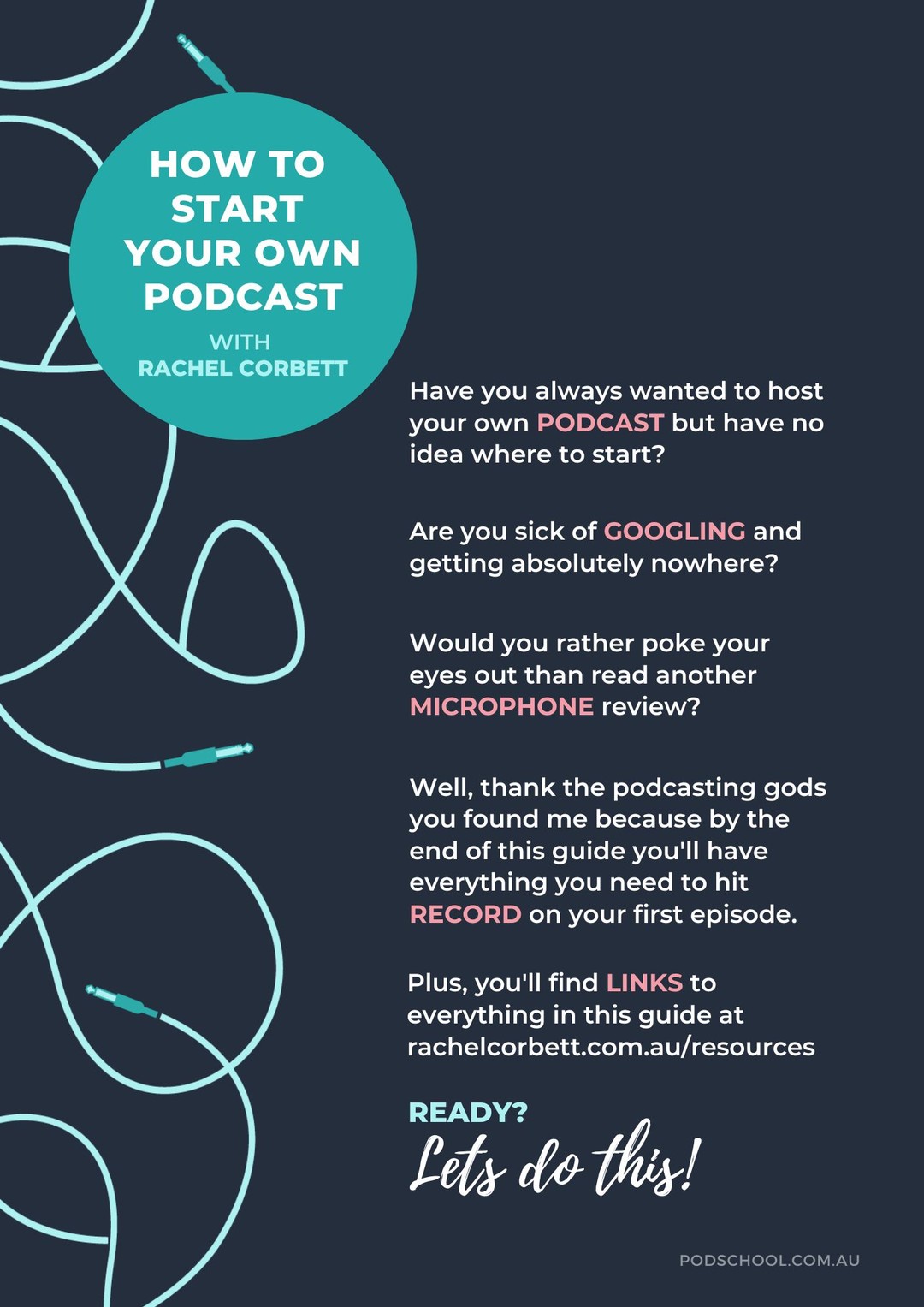 How to start your own podcast with Rachel Corbett