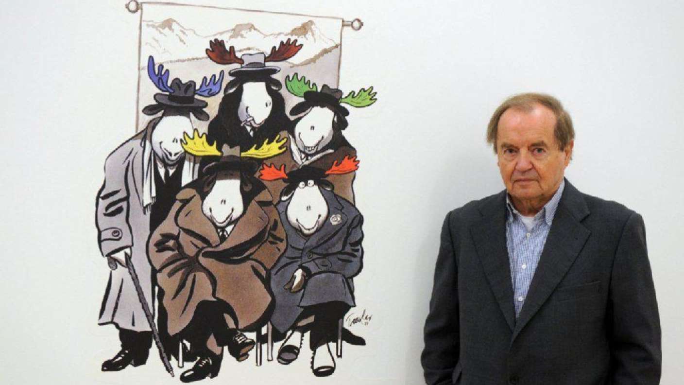 Hans Traxler und seine "Elche"